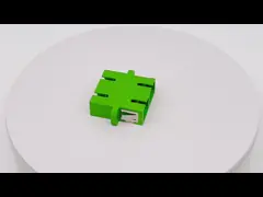 Шторка ISO9001 Innner переходника волокна SC цельной прессформы фланца двухшпиндельная video