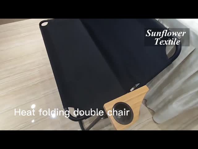 100つx 40.5 x 74cm 600D防水オックスフォードは折りたたみ椅子の庭熱椅子を熱した