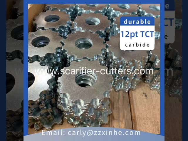 Floor Scarifier Spare Parts Edco Cpu-10fc Cpu-12 Tct 12 Points Drum Assembly
