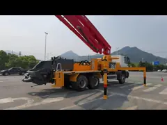 M49-5 4141 Used Putzmeister Boom Concrete Pump Trucks