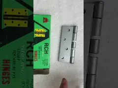 Сталь 4 шарниров двери шарикоподшипника дюйма 2bb отполированная video