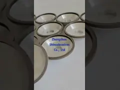 Абразивные смоловые кольца бриллиантовые колеса 100 мм 11А2 для карбидных наконечных лезвий пилы video