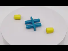 Сваренный фланцом ST прессформы к муфте оптического волокна дуплекса переходника оптического волокна ST video