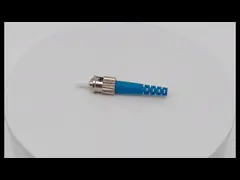 соединитель RoHS многорежимного волокна ST 2.0mm UPC симплексный одобрил video