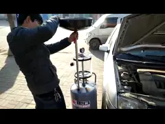 Пневматическое портативное масло отхода 80L собирая Drainer машинного масла автомобиля экстрактора изменения машины video