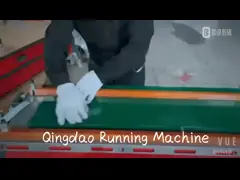 Горячая вулканизируя конвейерная лента PVC соединяя топление машины электрическое video