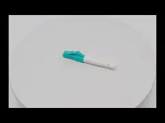 Соединители оптического волокна симплексного ботинка соединителя 3.0mm LC APC дуплекса промышленные video