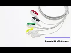 Mindray Datascope Simens ECG Cables And Leadwires 3 Leads Clip End