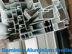 6061 анодировал алюминиевые профили штранг-прессования оконной рамы для Jamb Доминики video