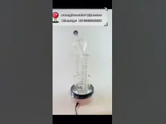 8 кальян трубы водопровода высоченного тяжелого табака Beaker стеклянный смешало цвета video