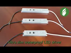 Водитель СИД SMPS 1.88A ультра тонкий, на открытом воздухе электропитание IP67 СИД водоустойчивое video