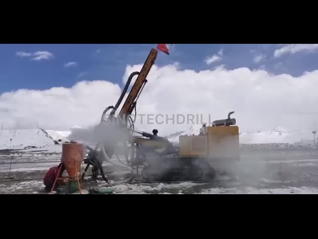 Машина обратного воздуха роторная сверля с двойной целью функции бурения керна видео