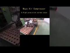 роторы компрессора винта 20-150hp дуя осмотра машины трехмерного video