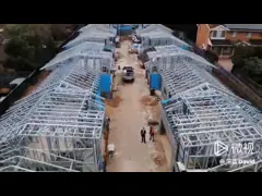 Les kits en acier préfabriqués luxueux de Chambre allument la bonne preuve de tremblement de terre de cadre en acier