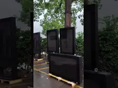 Ультра яркие 21,5 32 43 средства массовой информации на открытом воздухе дисплея Signage LCD цифров вертикального Multi video