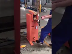 Сварщик пятна сварочного аппарата водяного охлаждения управляемый ногой video