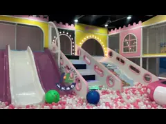 Спортивная площадка лабиринта скольжения трубки среднего оборудования спортивной площадки размера крытого пластиковая video