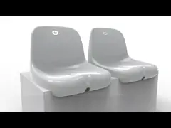 сидение стадиона ширины места 420mm фиксированное с подгонянным цветом для катка хоккея на льде video