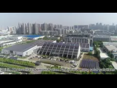 High Efficiency Transparent BIPV solar panels Monocrystalline 390W Solar Panel