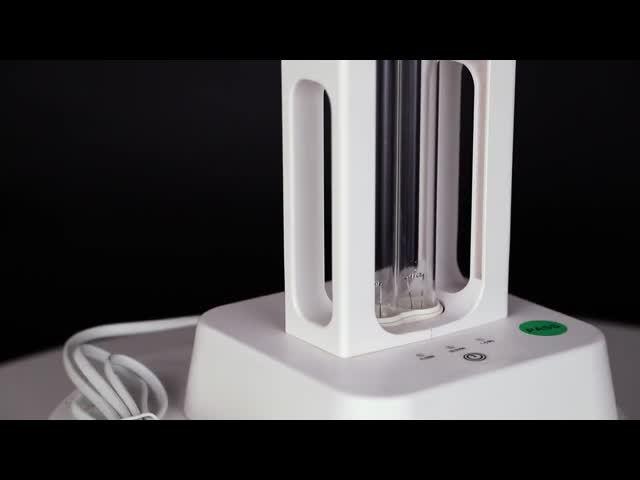 лампа стерилизации СИД озона УЛЬТРАФИОЛЕТОВОГО стерилизатора обеззараживанием 39w гермицидная видео