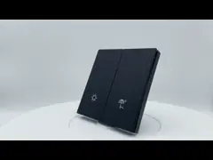 переключатель стены 5 соединиенный KNX, умный домашний переключатель 86x86mm лампы video