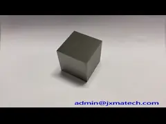 Подвергли механической обработке сплав вольфрама высокой плотности 95WNiFe тяжелый высокопрочный video