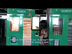 Automatic Commercial Fresh Fruit Orange Juice Vending Machine With Nfc , Low Noise