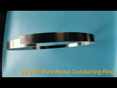 99,6% чистое кольцо никеля N4 на оборудование чертежа 8mm провода video