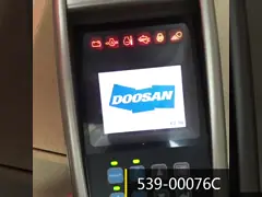 JISION Excavator display screen DX300LC Monitor 539-00076A