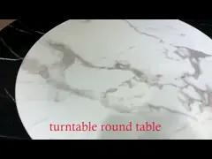 Нордический роскошный обеденный стол и предводительствует человека 6 круглый мраморный обеденный стол установил для 4 8 video