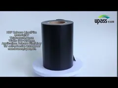 Doublure antiadhésive enduite de silicone thermique pour produits auto-adhésifs