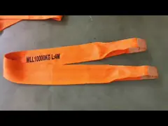 Twill куртки соткет полиэстер вокруг вертикали цвета слинга бесконечной оранжевой 40000 LBS video