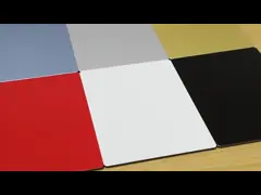 Architecture PVDF Aluminum Composite Panel 2mm - 6mm For Prefabricated Buildings