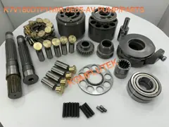 Запасные части насоса K7V180DTP1N9R-0E05-AV Кавасаки аксиальнопоршневые video