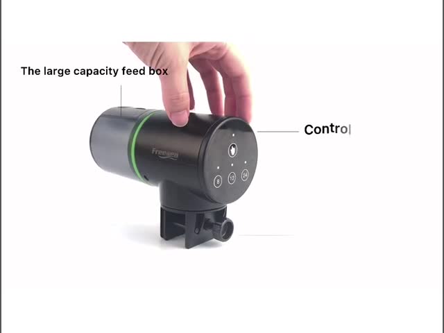 Автомат питания аквариума таймера каникул для электрического регулируемого распределителя еды рыб видео