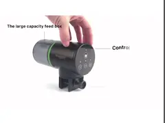 Автомат питания аквариума таймера каникул для электрического регулируемого распределителя еды рыб video