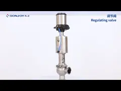 Clamped Connection Regulating Single Seated Valve for DN25 - DN100 video