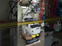 M5 Knee Type Turret Milling Machine Universal Vertical Turret Head