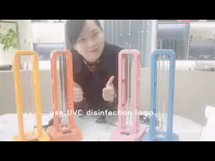 UVC светлая черная лампа цвета 254nm 40W портативная UVC гермицидная для дома video