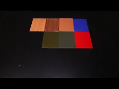 Alumetal ACP PVDF Aluminium Composite Panel Anti Static Fireproof