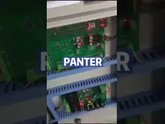 Регулятор распределительного ящика пульта управления тени Panter изменения PLC частей машинного оборудования ткани video