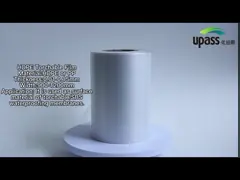 10 Microns Thickness Torchable Hot Melt HDPE Film Perforated Film For SBS Membranes