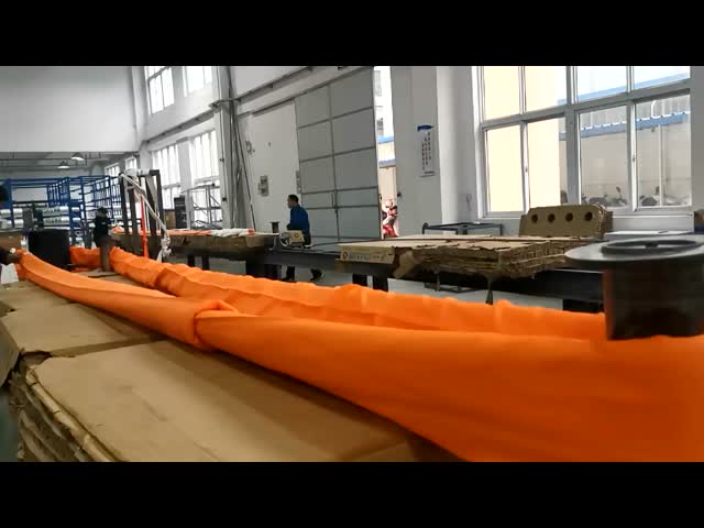 Grey Polyester Lifting Sling Round Heavy Duty Vertical 32000 LBS