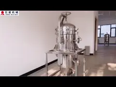 Высокий эффективный вертикальный фильтр лист давления для масла и химической промышленности video