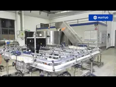 Линейная объемная машина завалки измерения подачи для промывной жидкости руки video