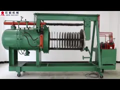 Полностью автоматический горизонтальный фильтр лист давления с гидравлическим контролем video