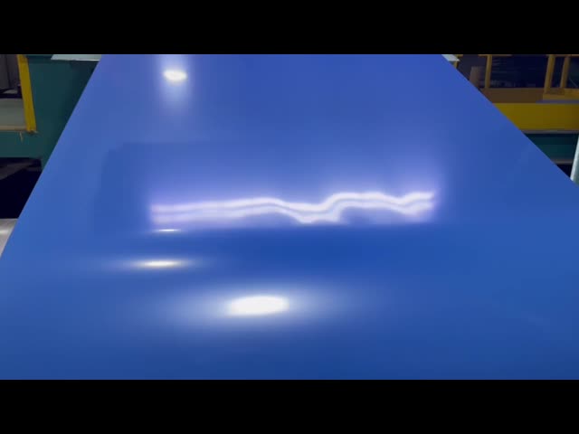 1.5mm Pre Painted Galvalume PPGL Steel Coil DX51D Building Materials video