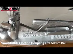 Adjustable Electric Coupling Trailer Tow Balls 3500kg Rated 50mm