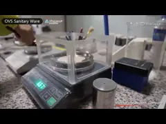 Кнопка двойного полного двухкусочного круглого туалета верхняя полная для небольших Bathrooms video