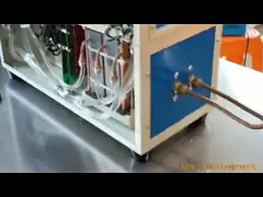 2kg Small Induction Gold Melting Furnace 15kw For Sliver Gold video